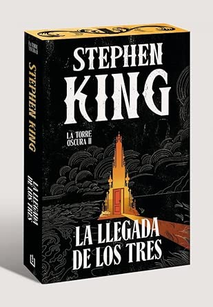 La llegada de los tres (edición cantos tintados) (La Torre Oscura 2) (Campaña edición con cantos tintados) cover image