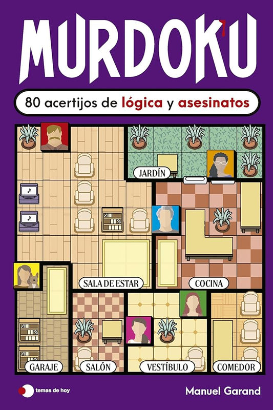 Murdoku: 80 acertijos de lógica y asesinatos: 80 acertijos de lógica y asesinatos cover image
